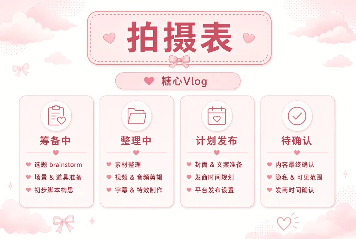 排期栏:知道内容走到哪一步,比猜日期更重要